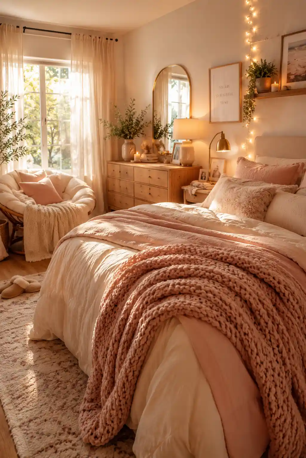 01 Blush Beige Bedroom