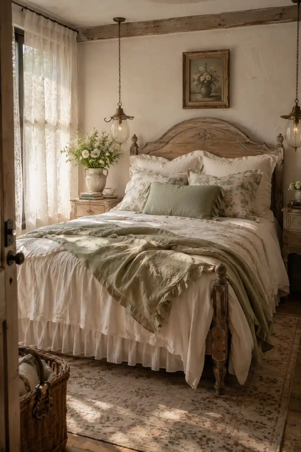 01 Ruffled Bedding Cottagecore