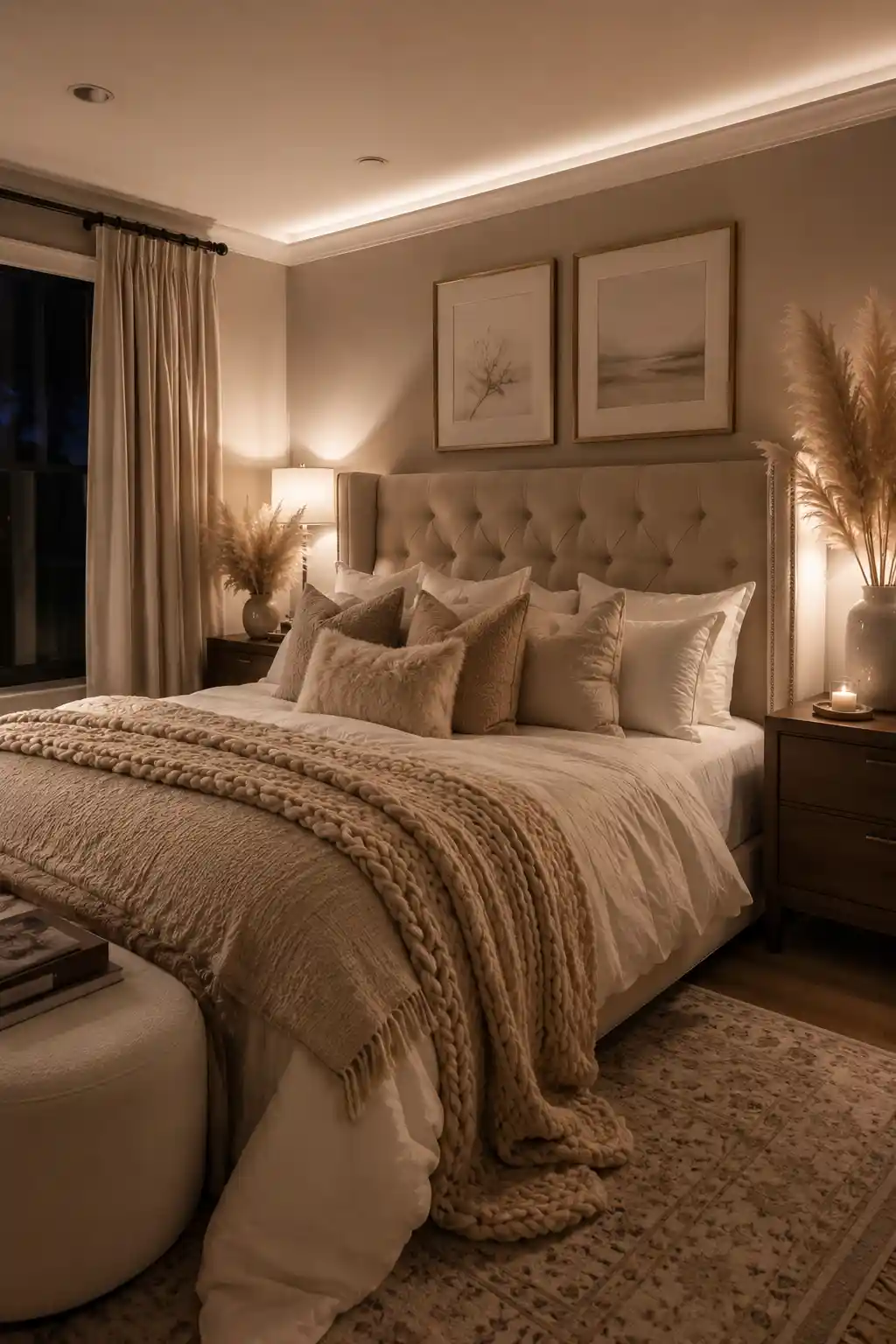 02 Soft Modern Glam Bedroom