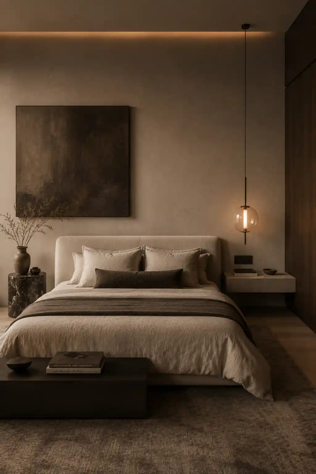 04 Asymmetrical Bedroom Layout