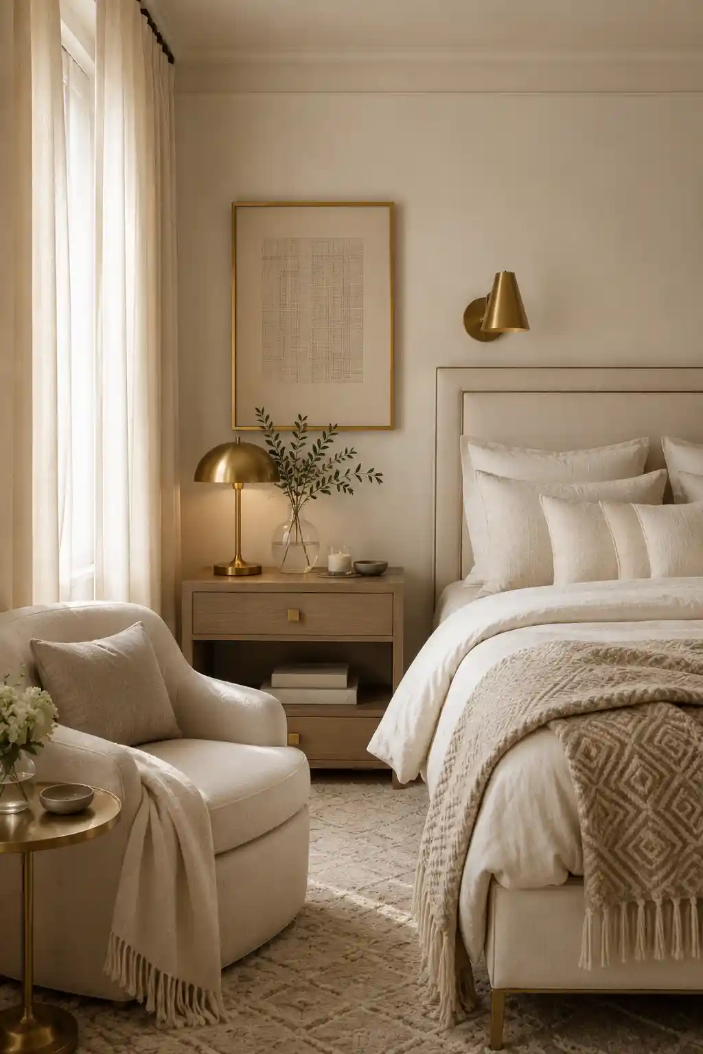 04 Elegant Ivory Nook