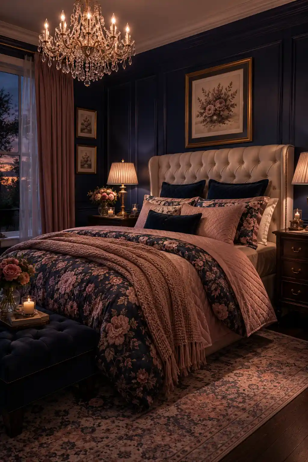 04 Midnight Blush Bedroom