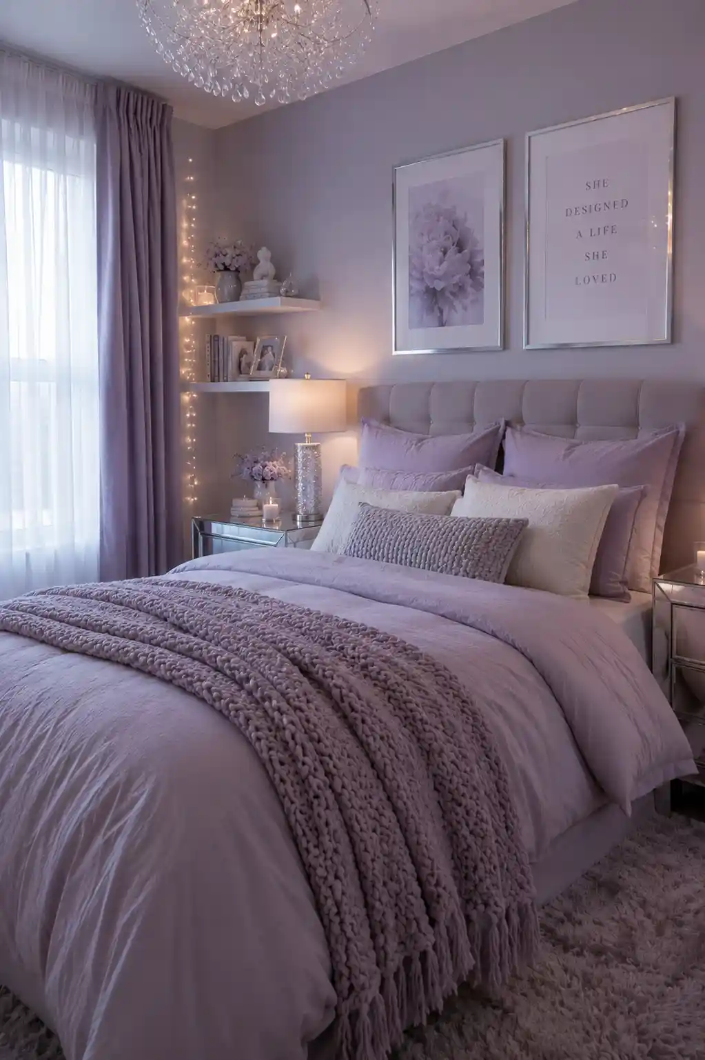 08 Lavender Luxe Bedroom