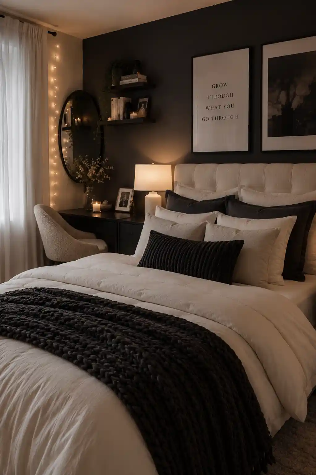 09 High Contrast Bedroom