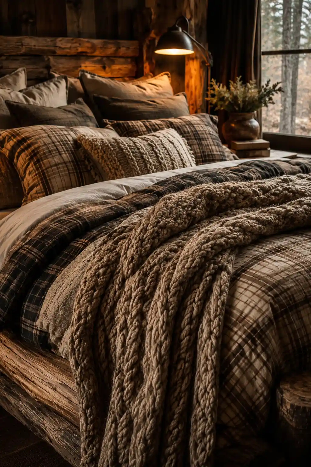 1 Heavy Layered Cabin Bedding