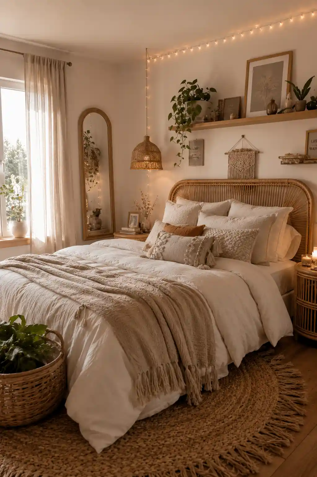 10 Cozy Boho Bedroom