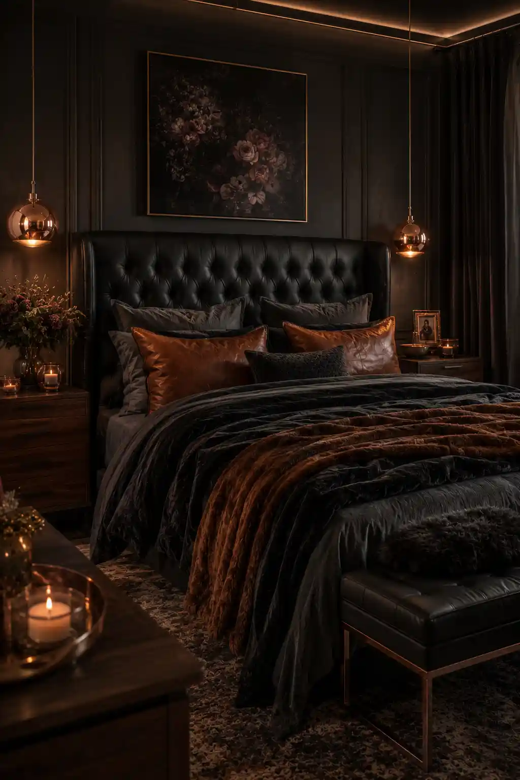 10 Gilded Shadow Bedroom