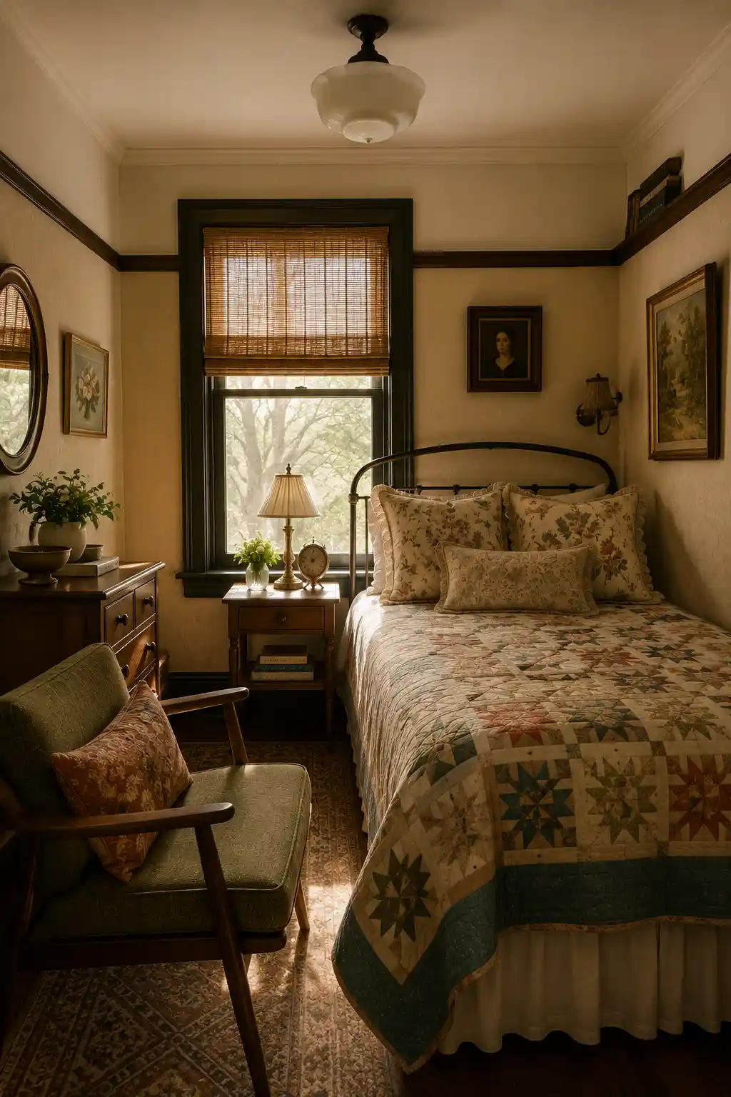 10 Vintage Guest Bedroom Details