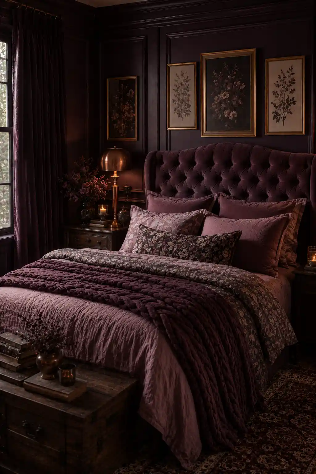 16 Plum Dusk Bedroom