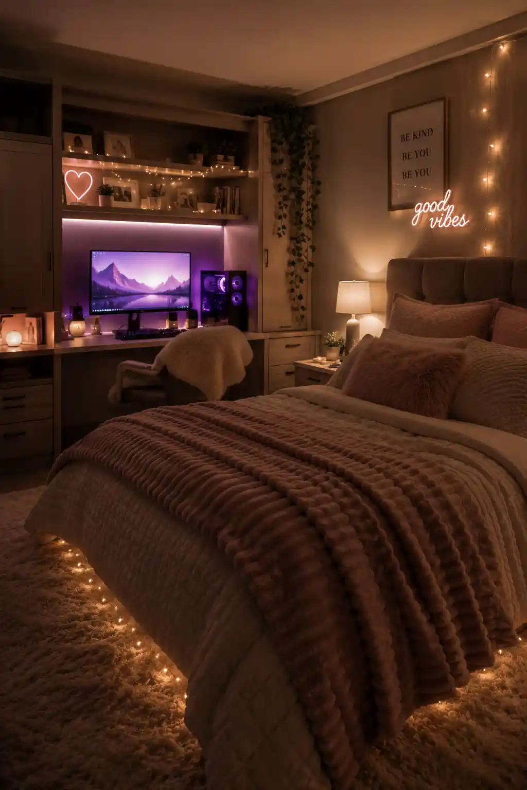 16 Tech Nook Bedroom
