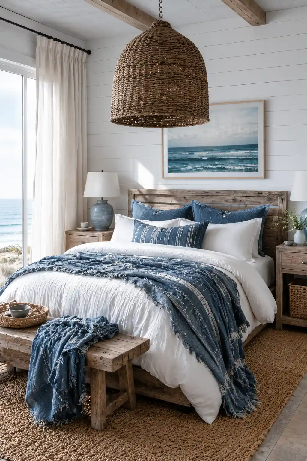 17 Barefoot Blue Bedroom