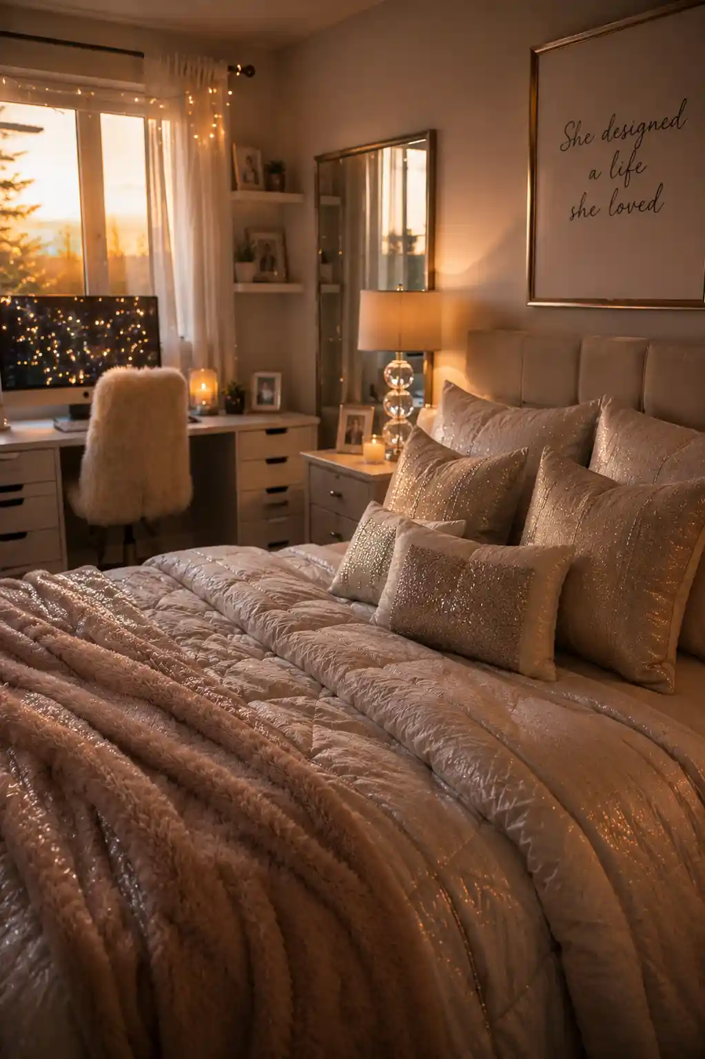 17 Subtle Sparkle Bedroom