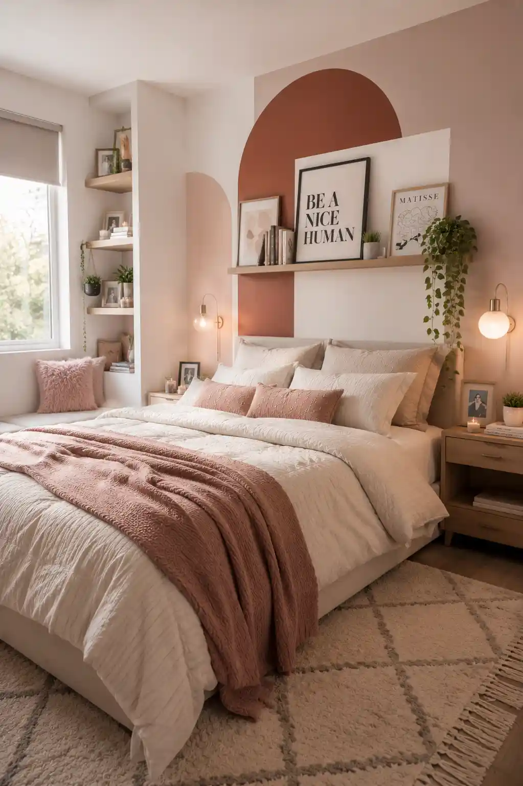 21 Color Block Bedroom