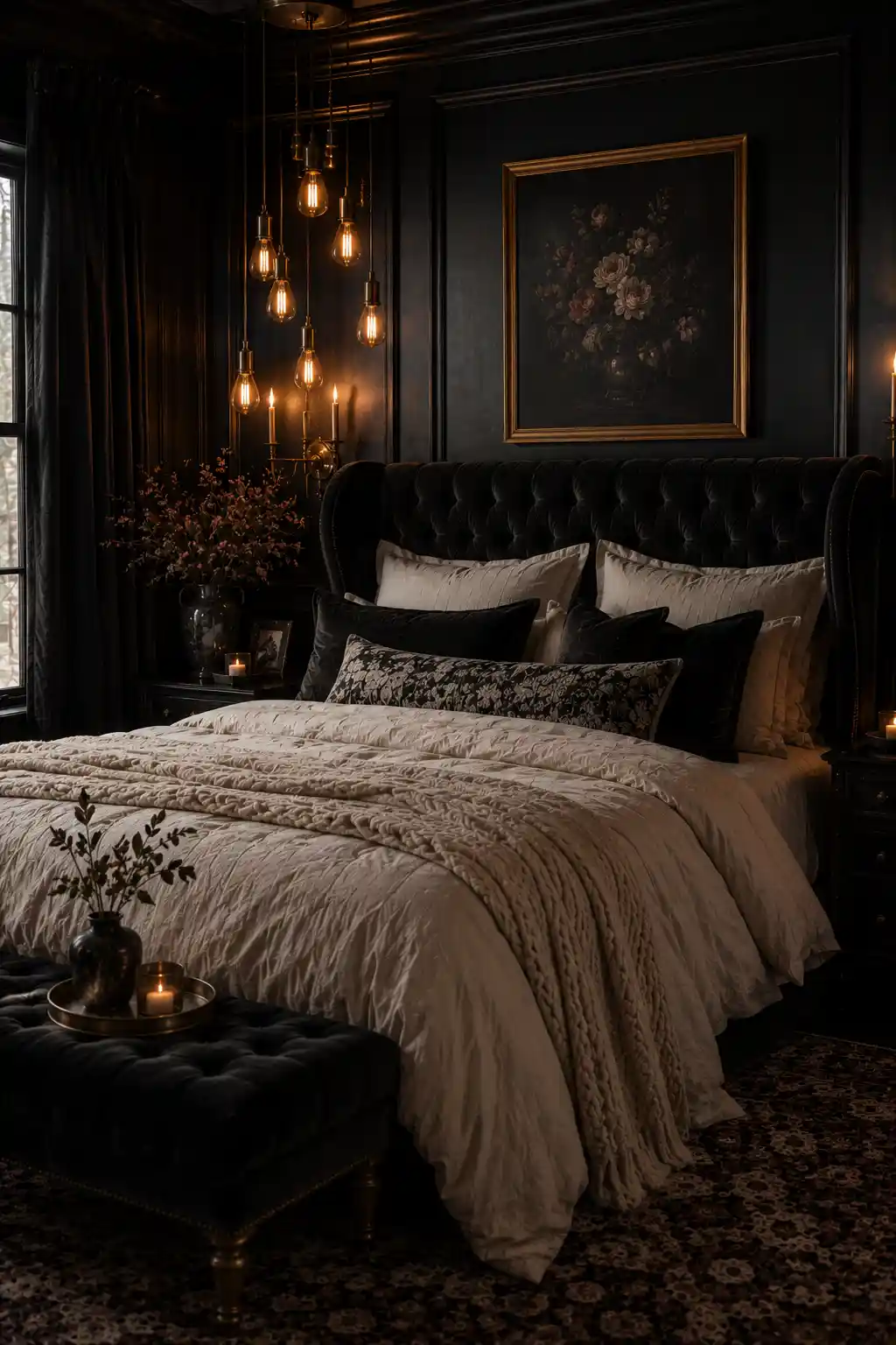 21 Soft Obsidian Bedroom