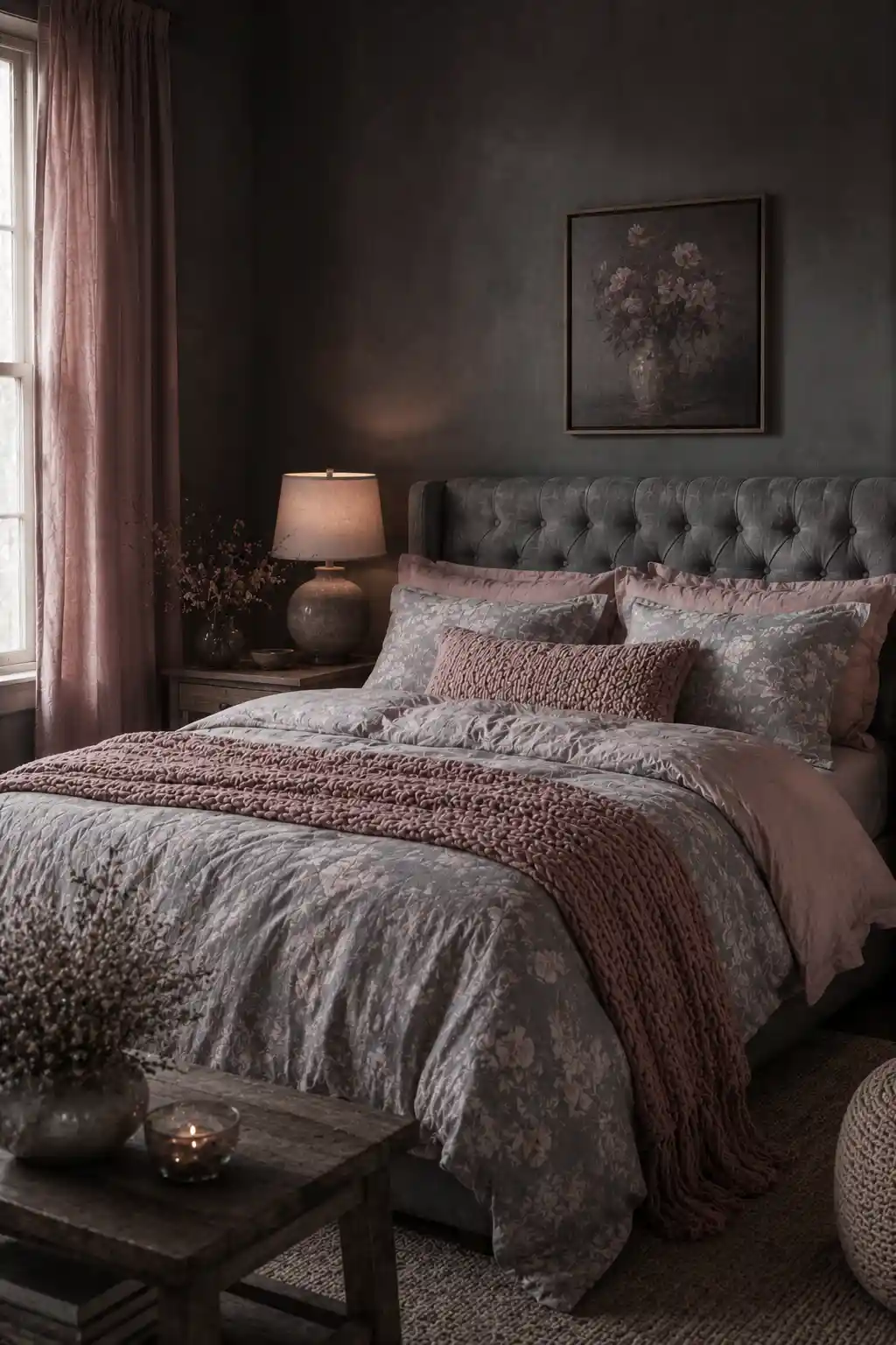 22 Petal Smoke Bedroom