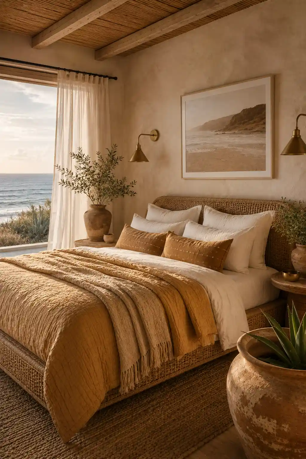 28 Washed Ochre Bedroom