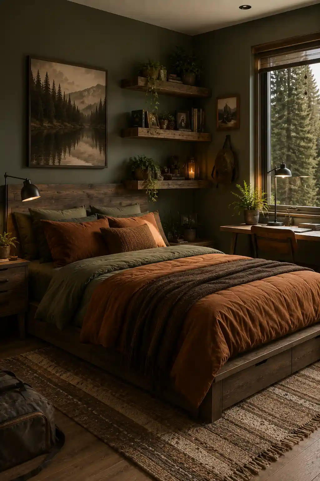 6 Nature Inspired Cabin Teen Bedroom