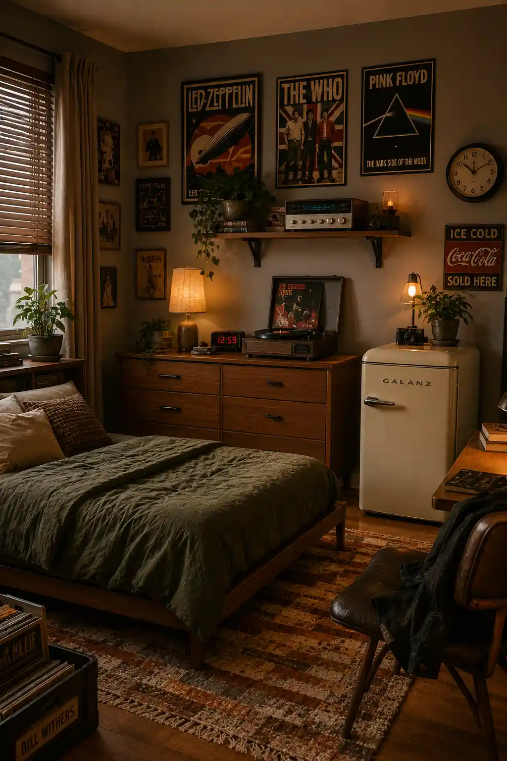 9 Vintage Retro Teen Bedroom