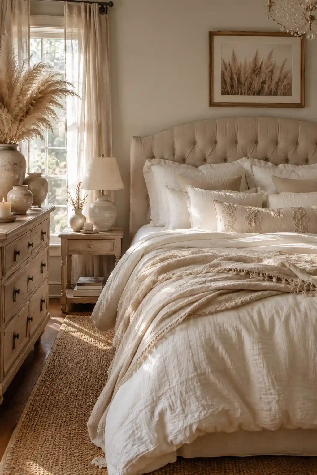 Cozy Neutral Retreat Bedroom0A