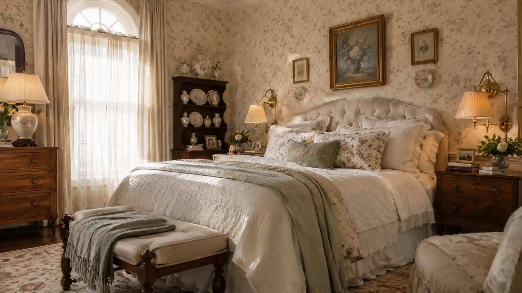 Granny Chic Bedroom Ideas
