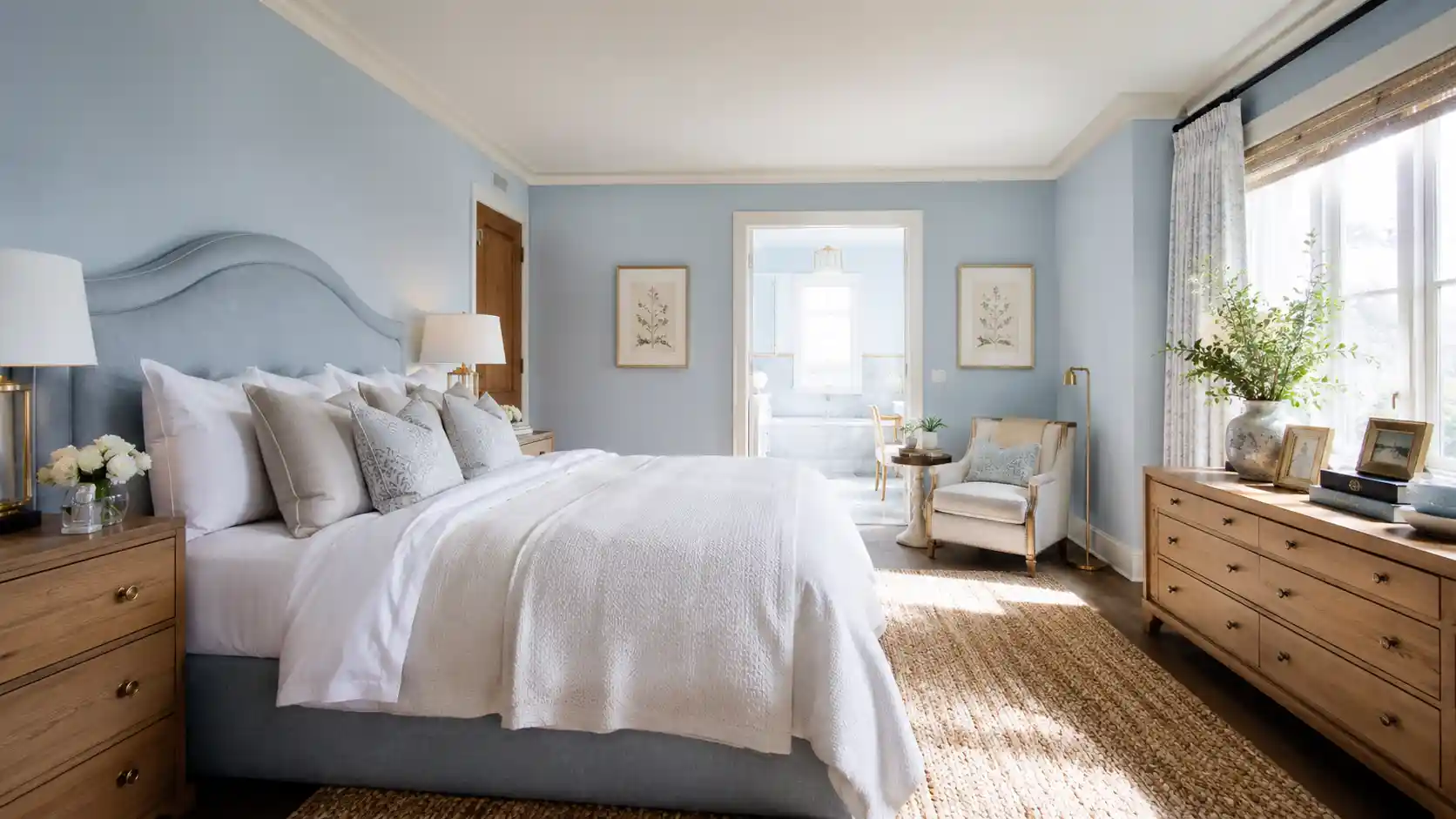 Light Blue Bedroom Main Featured Image