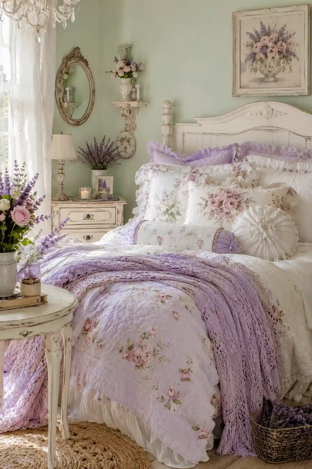 Pastel Harmony Bedroom0A