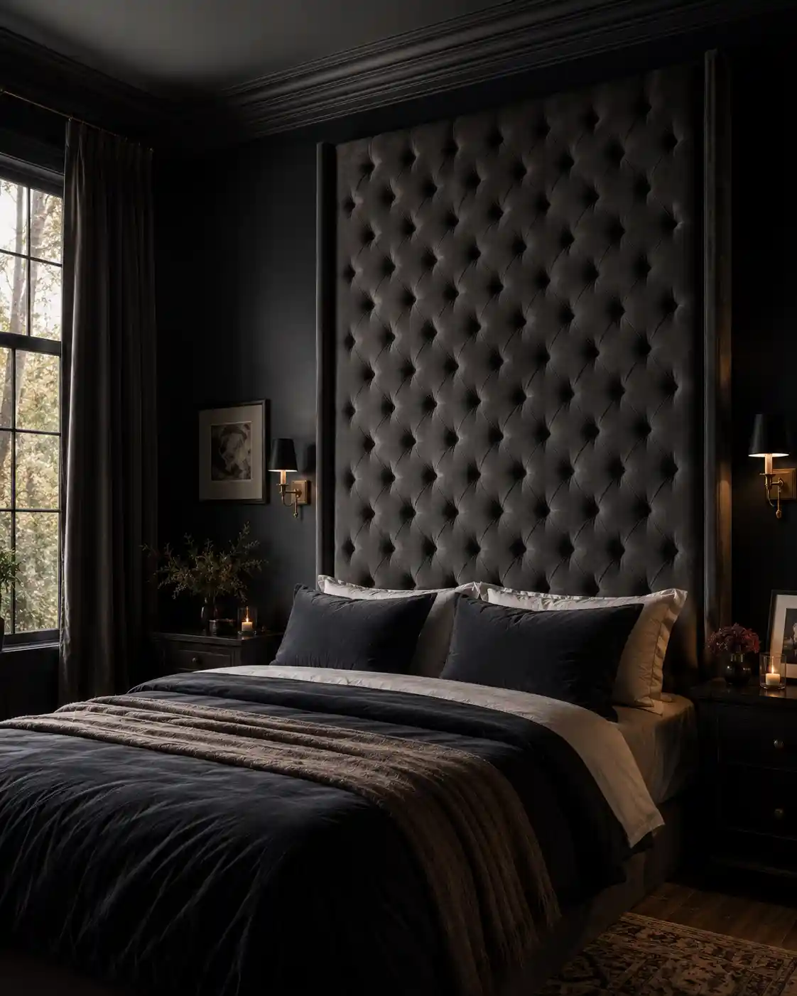 Choose an Oversized Upholstered Headboard