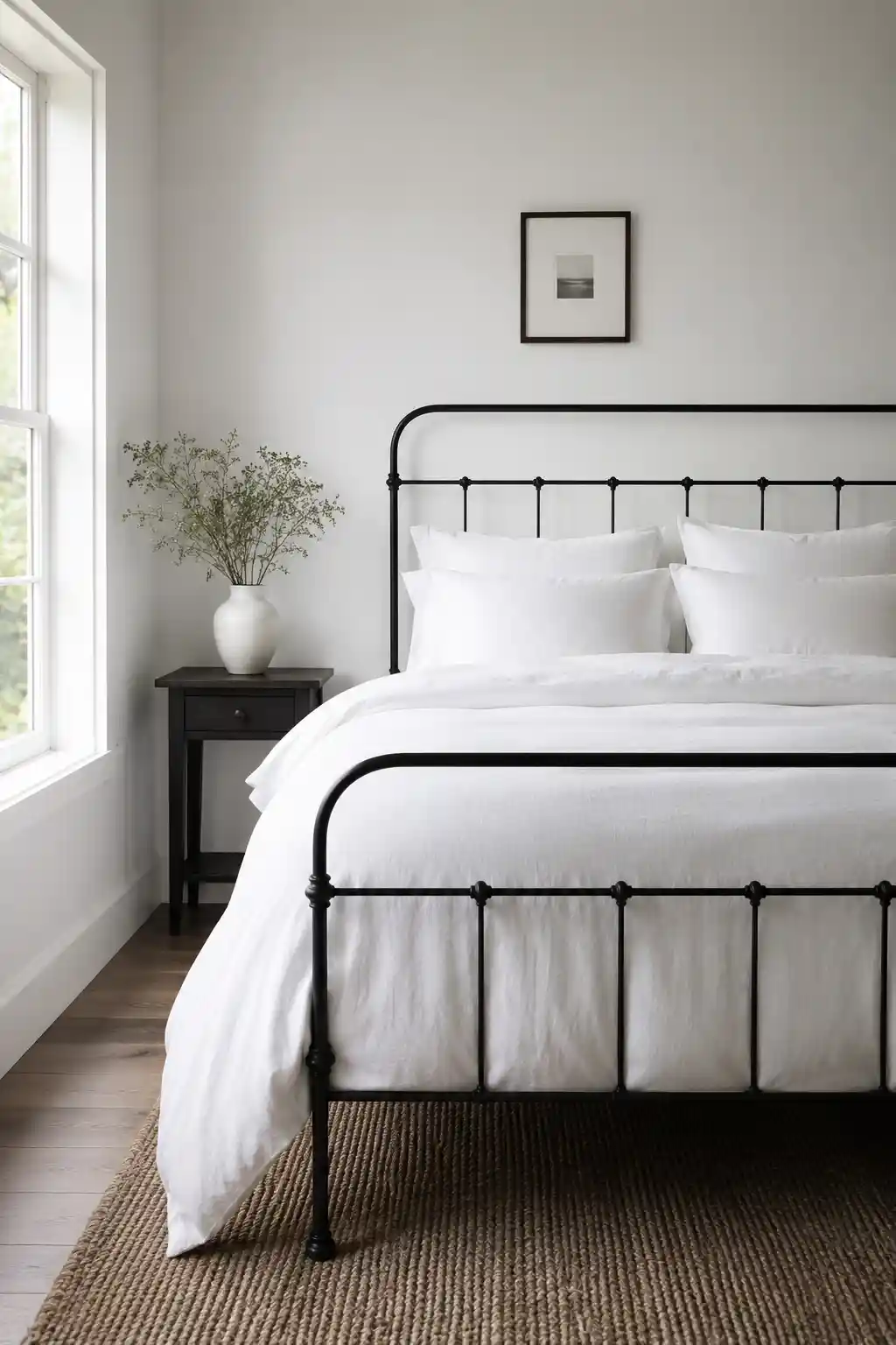 Slender Wrought Iron Bed Frames