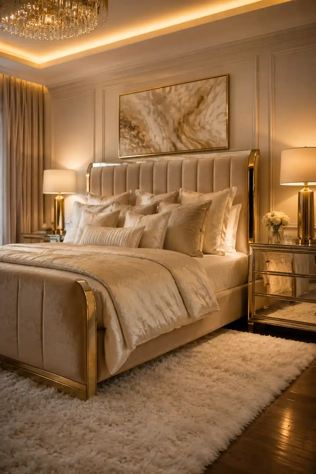 Soft Glam with Polished Neutral Accents
