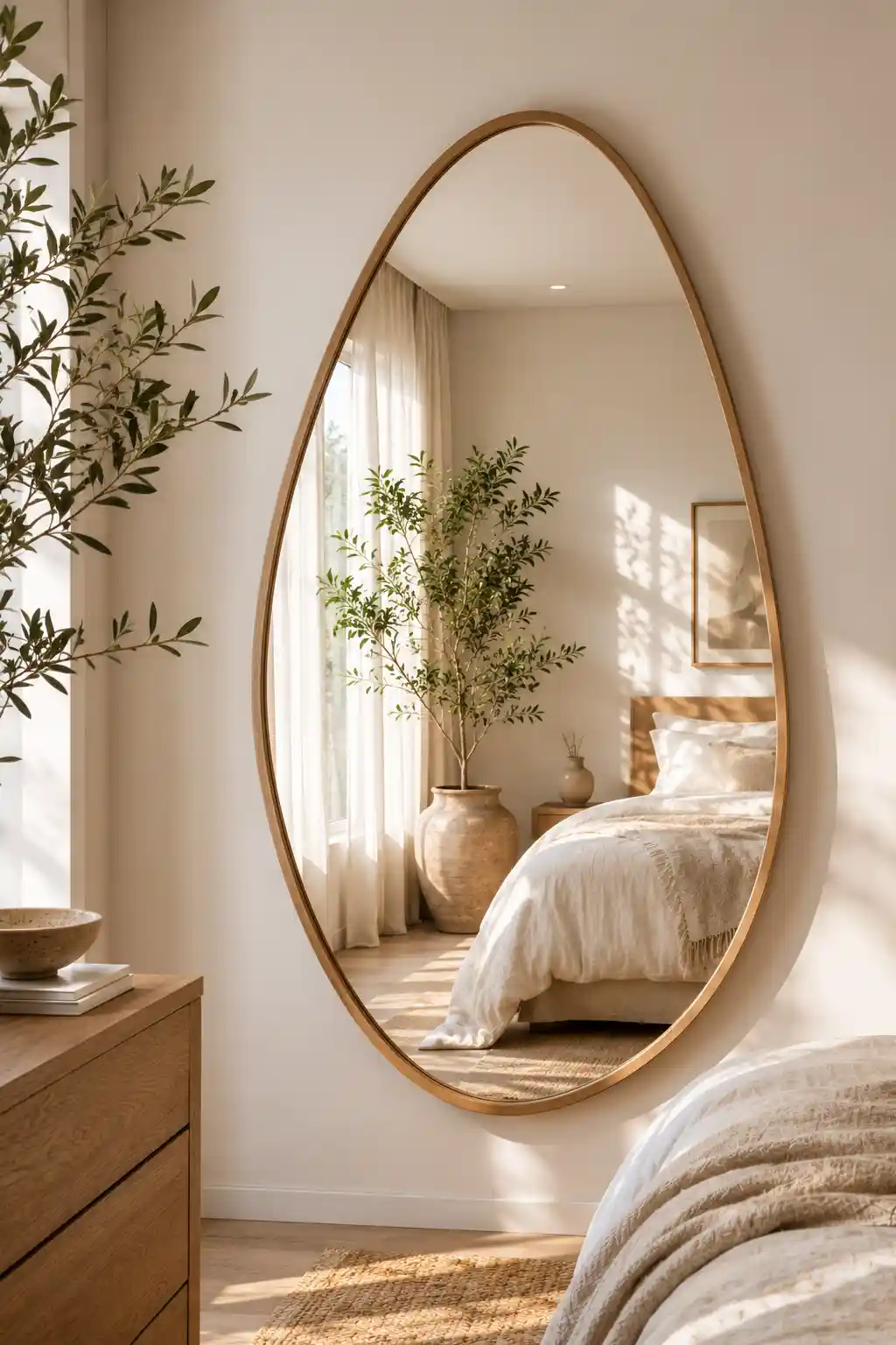 Reflecting Light with Organic Shaped Mirrors