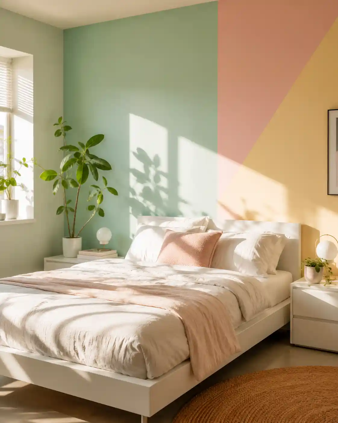 Modern Pastel Color Blocking