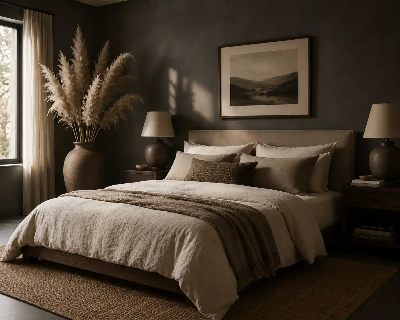 Dried Pampas Grass Decor