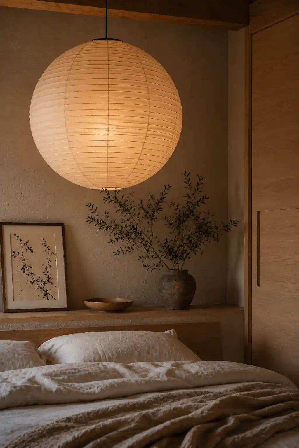 Soften the Mood with Washi Paper Lighting
