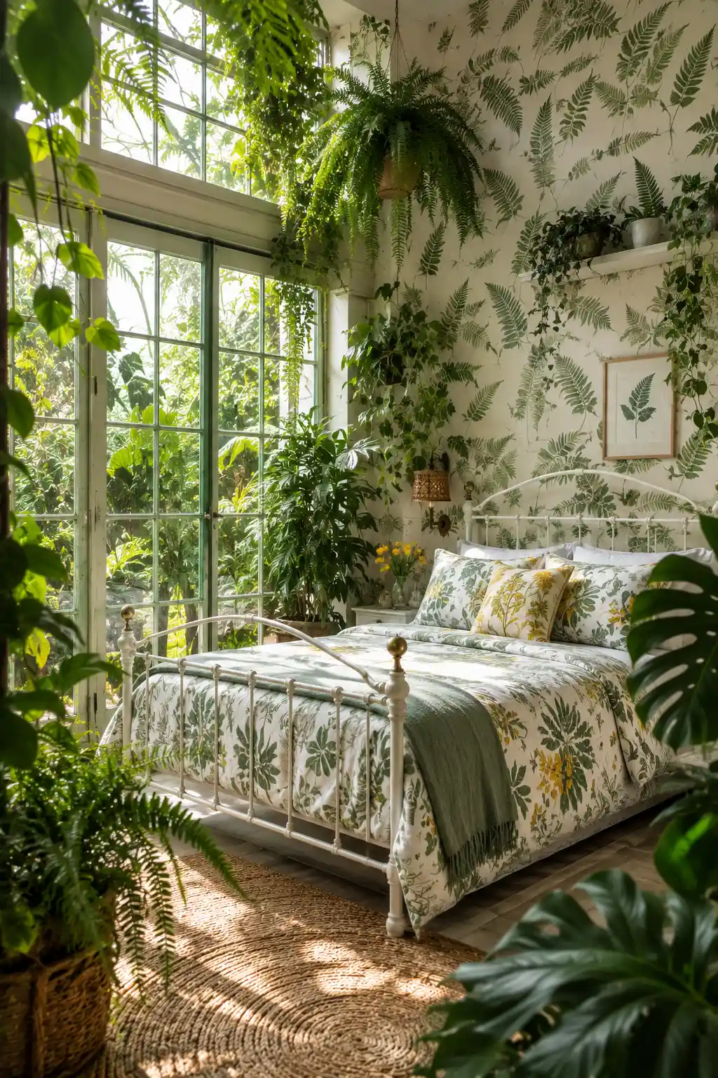 Botanical Greenhouse Bedroom