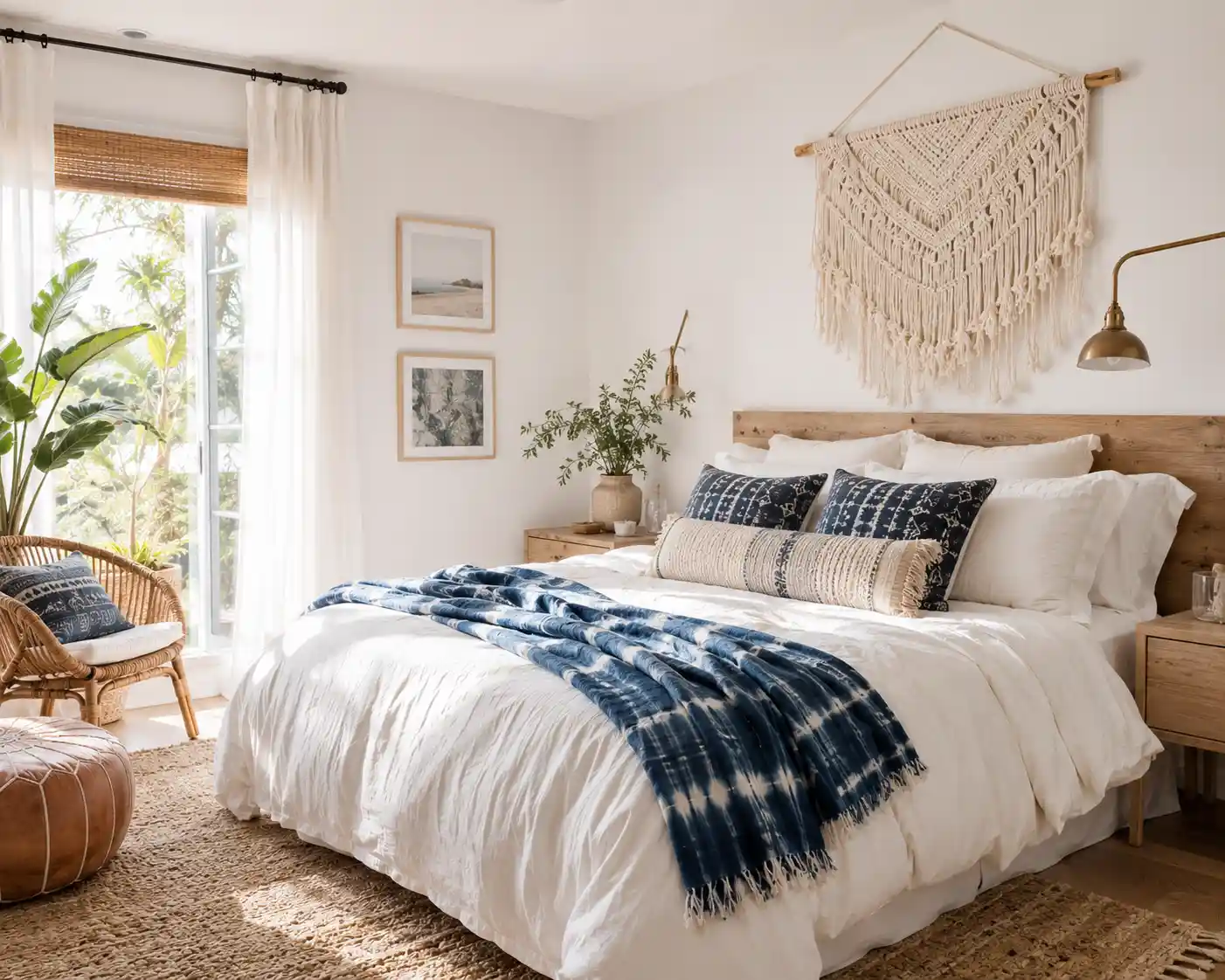 Bohemian Indigo Textures