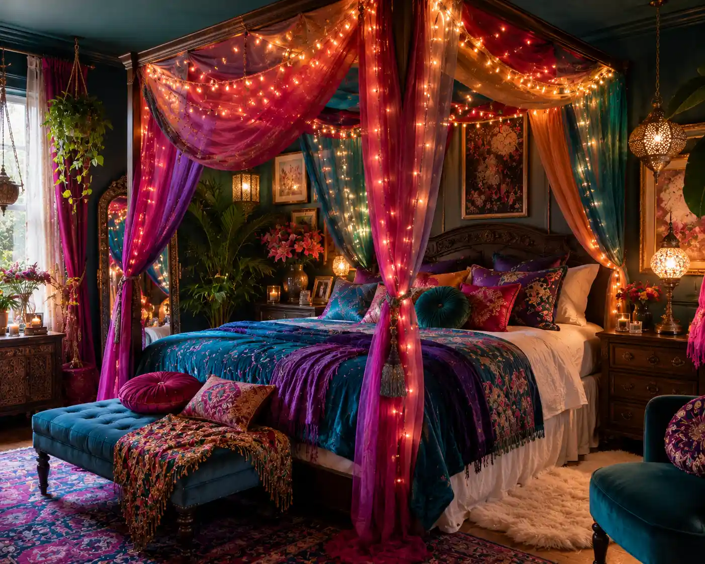 Whimsical Canopy Bed