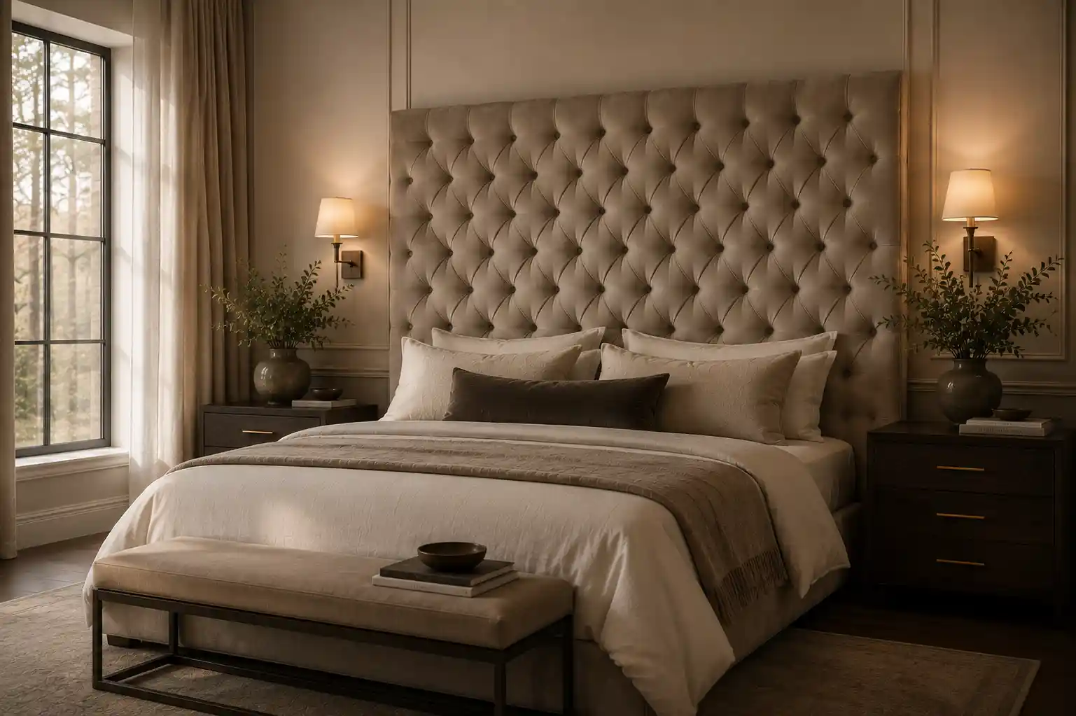 Choose an Architectural Statement Headboard