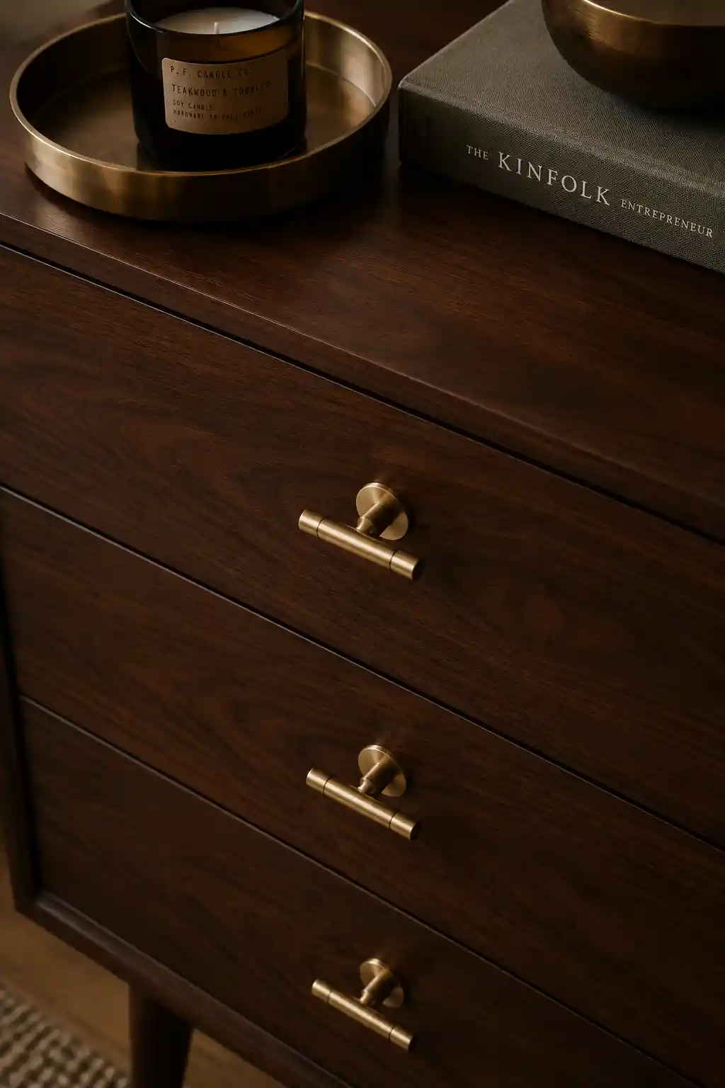 The Midas Touch: Brass Hardware and Accents