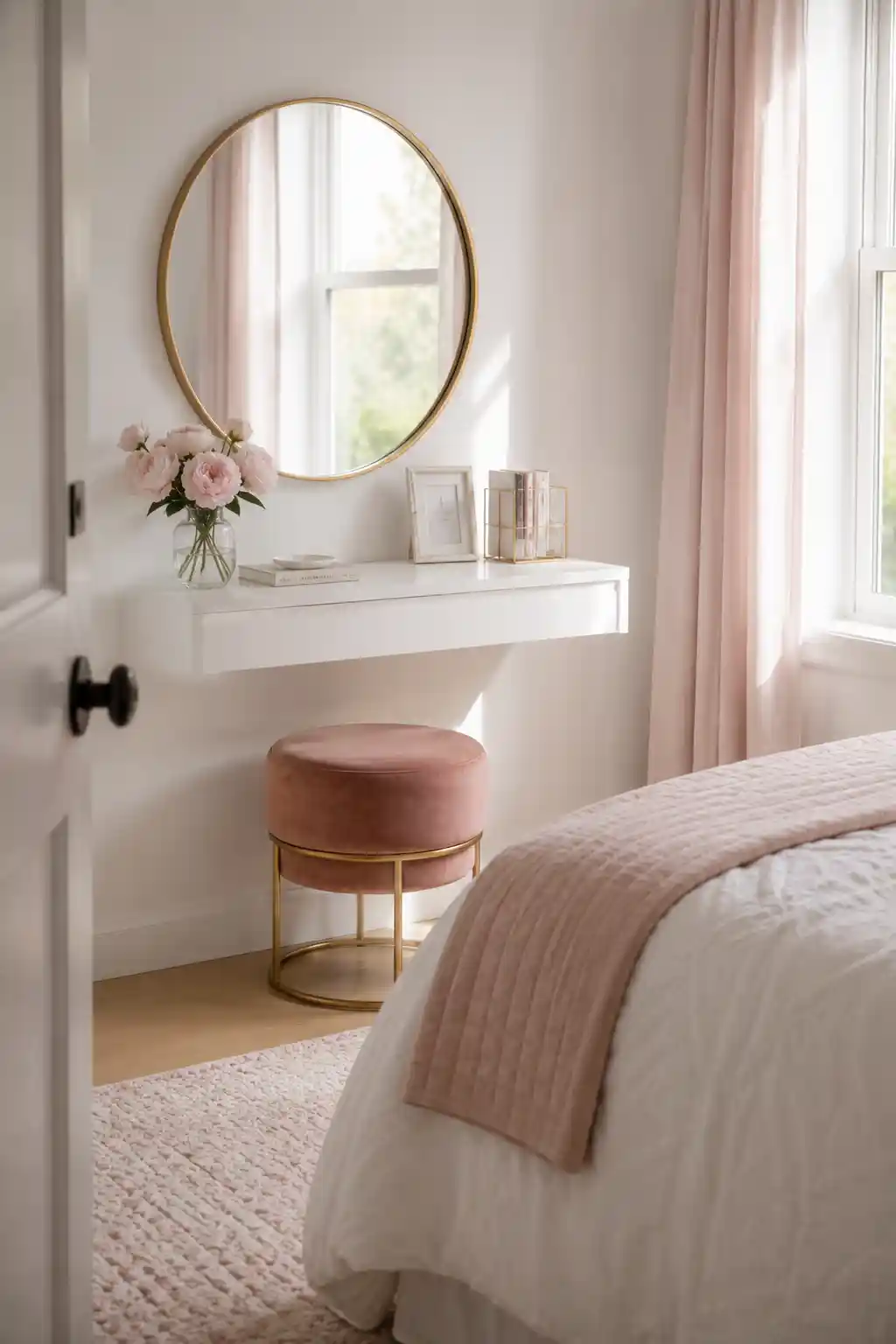 Add a Floating Vanity or Desk
