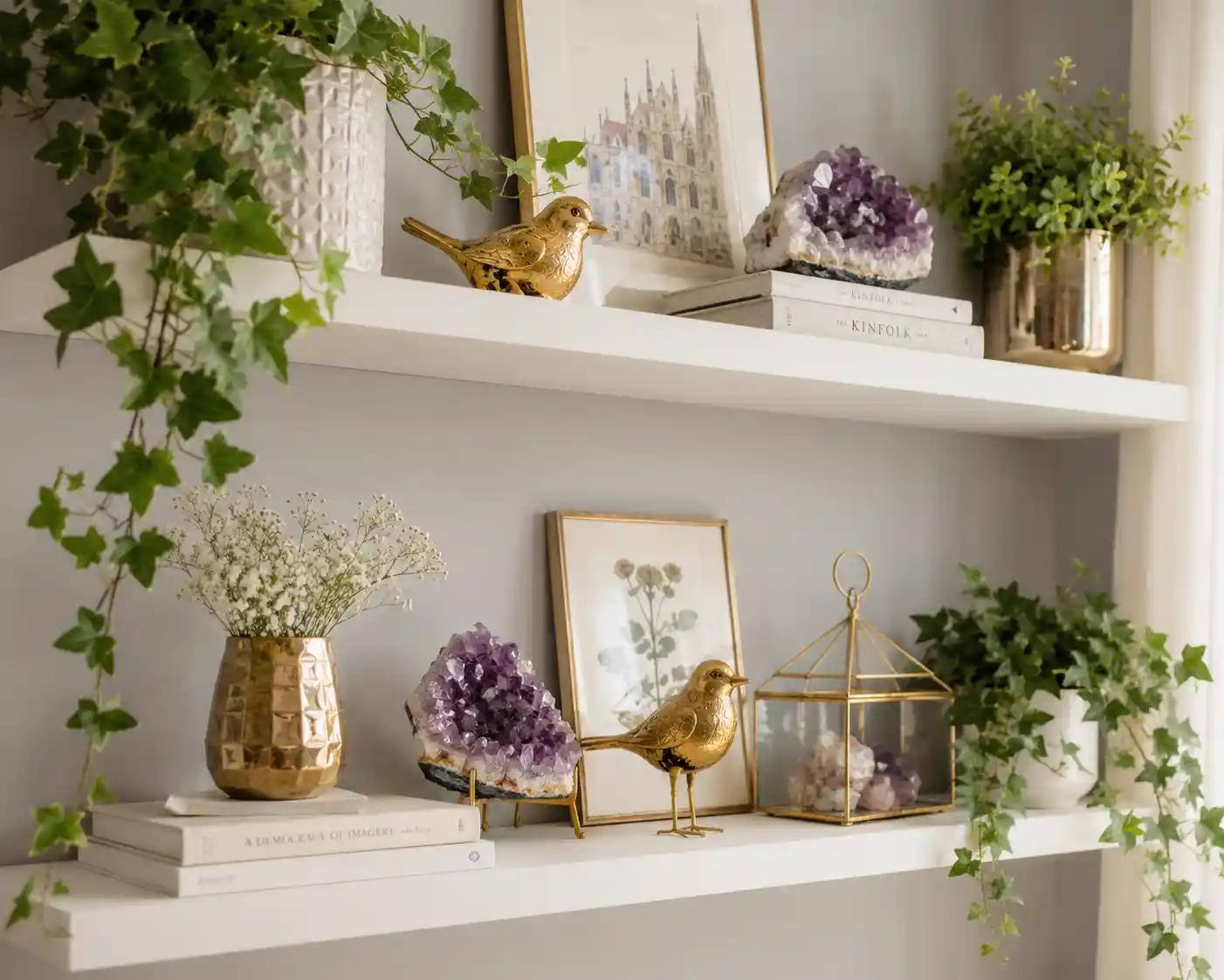 Curated Curiosity Shelves