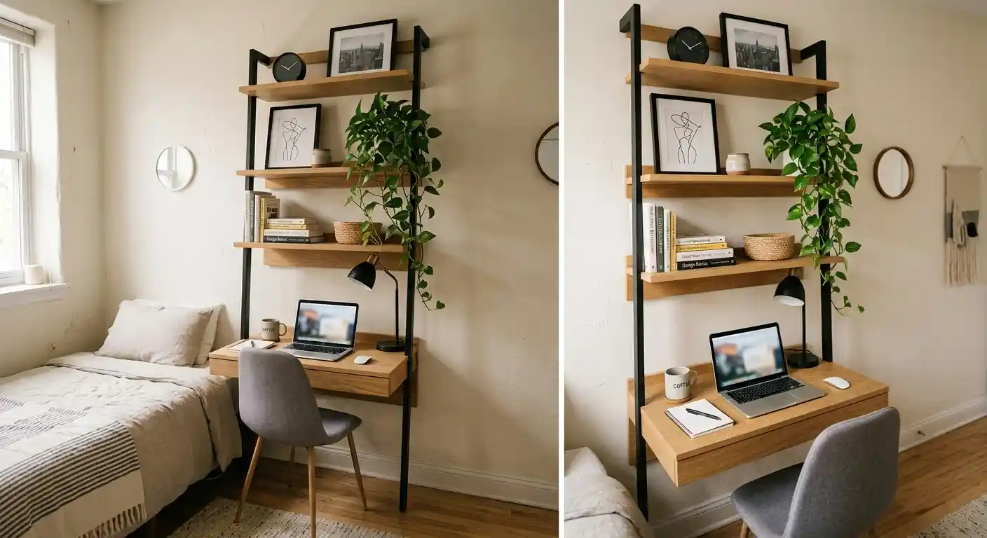 10 The Smart Desk And Shelf Integration Clean
