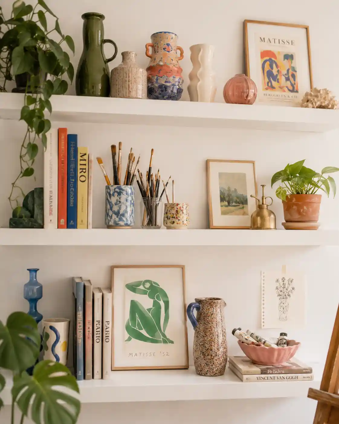 Decorative Open Shelving