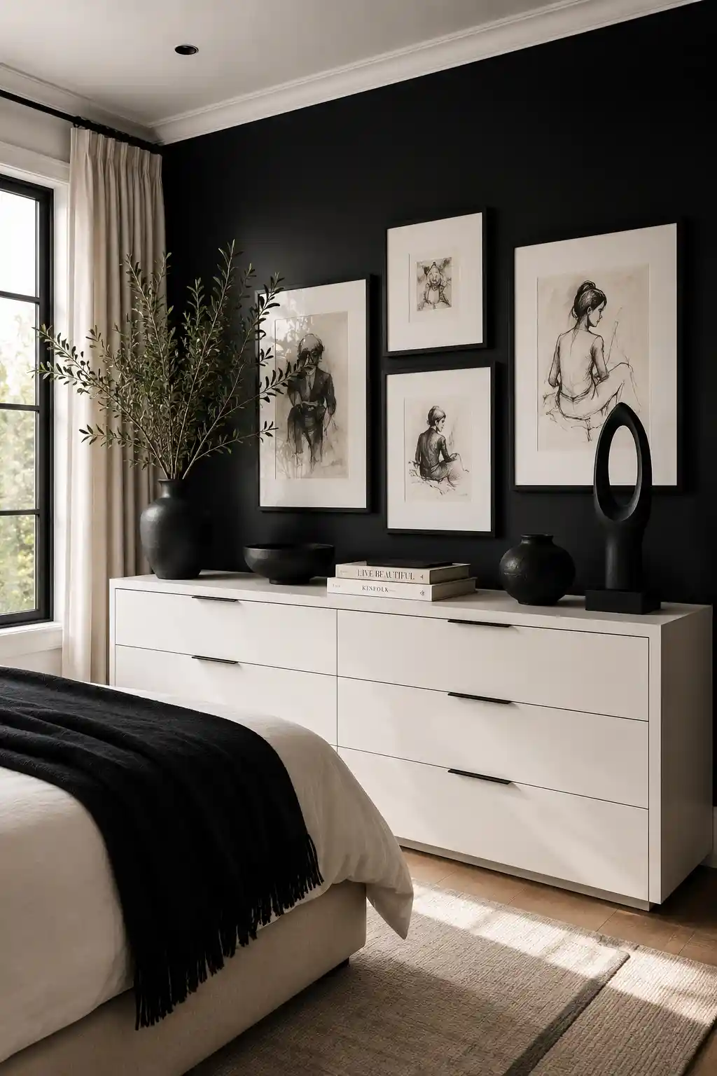 High-Contrast Gallery Styling