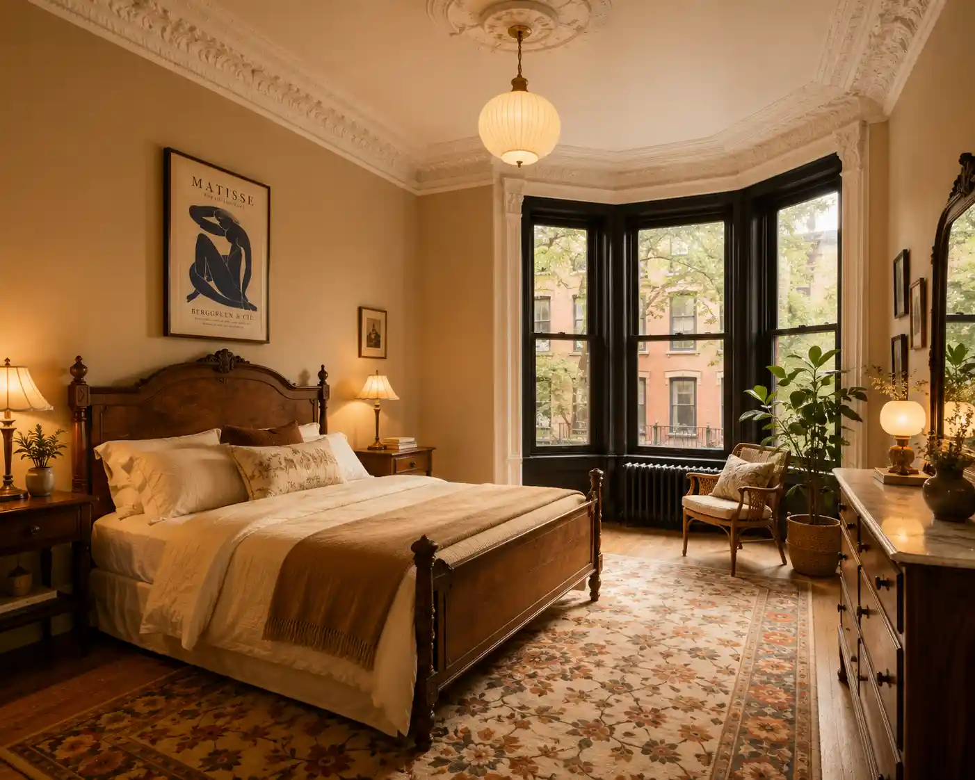 Cozy Brownstone Charm