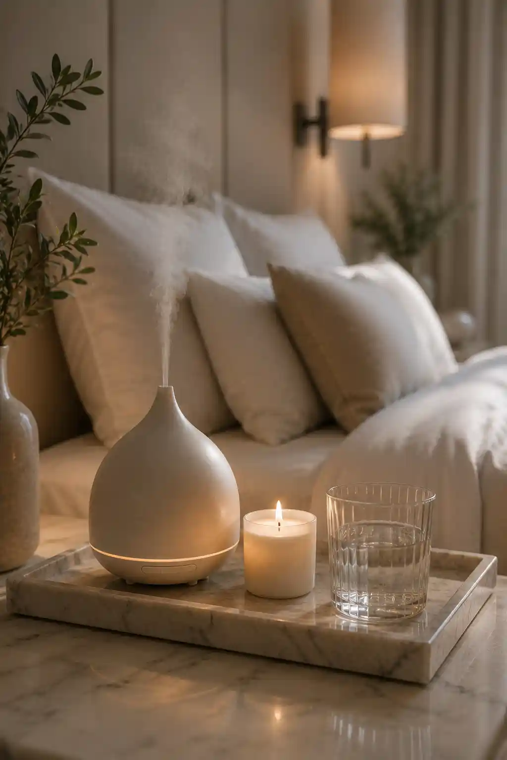 Utilize Calming Aromatherapy