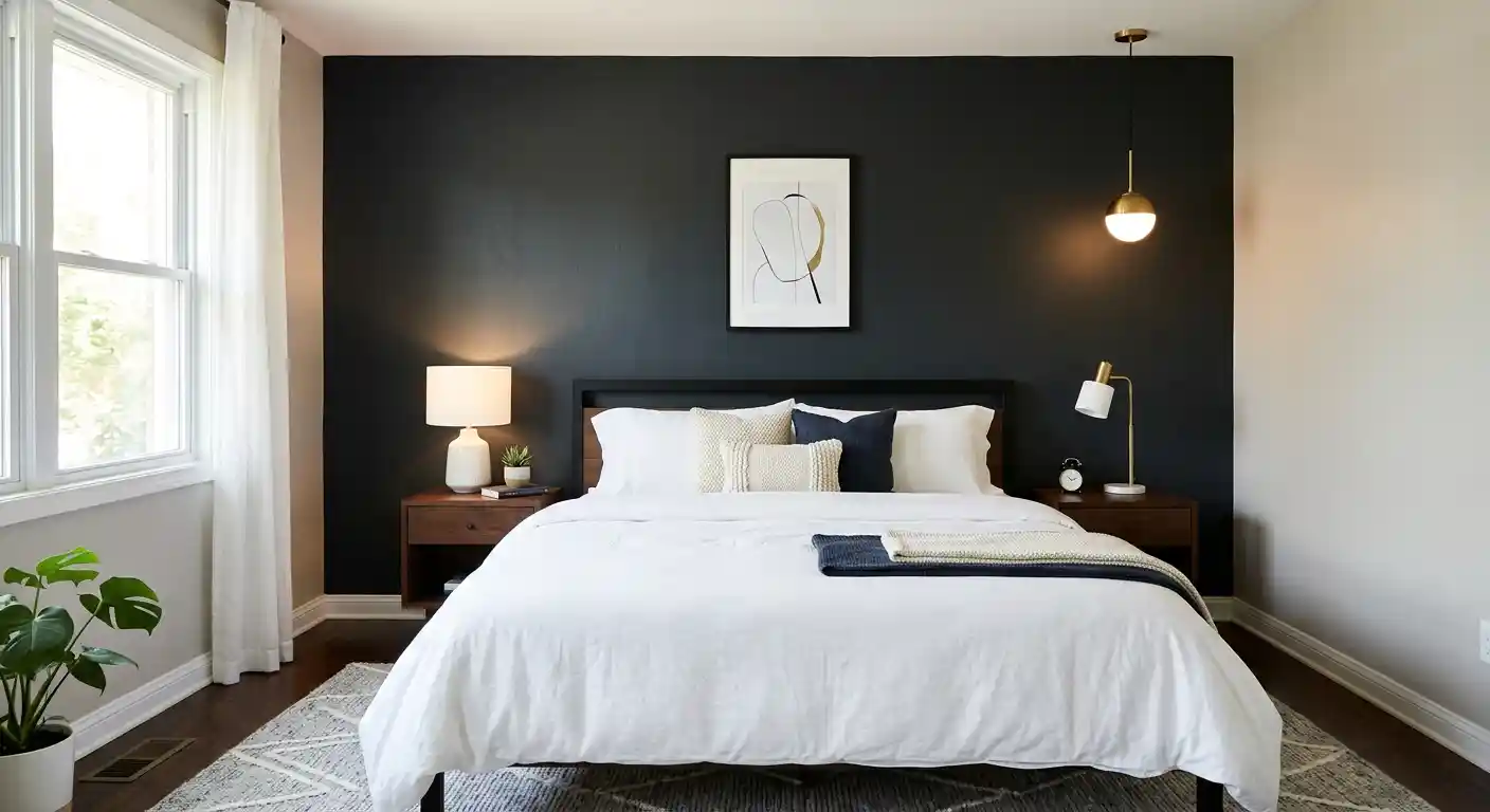 19 Dive Deep With A Moody Feature Wall Clean