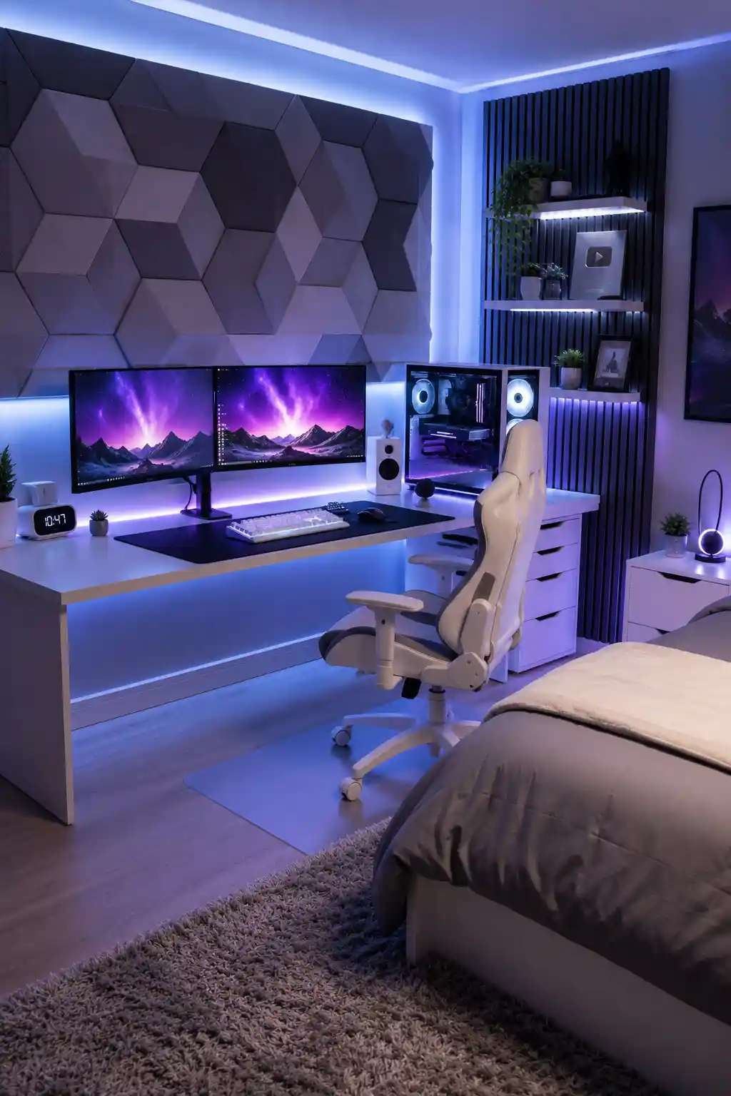 Tech-Integrated Study Zone