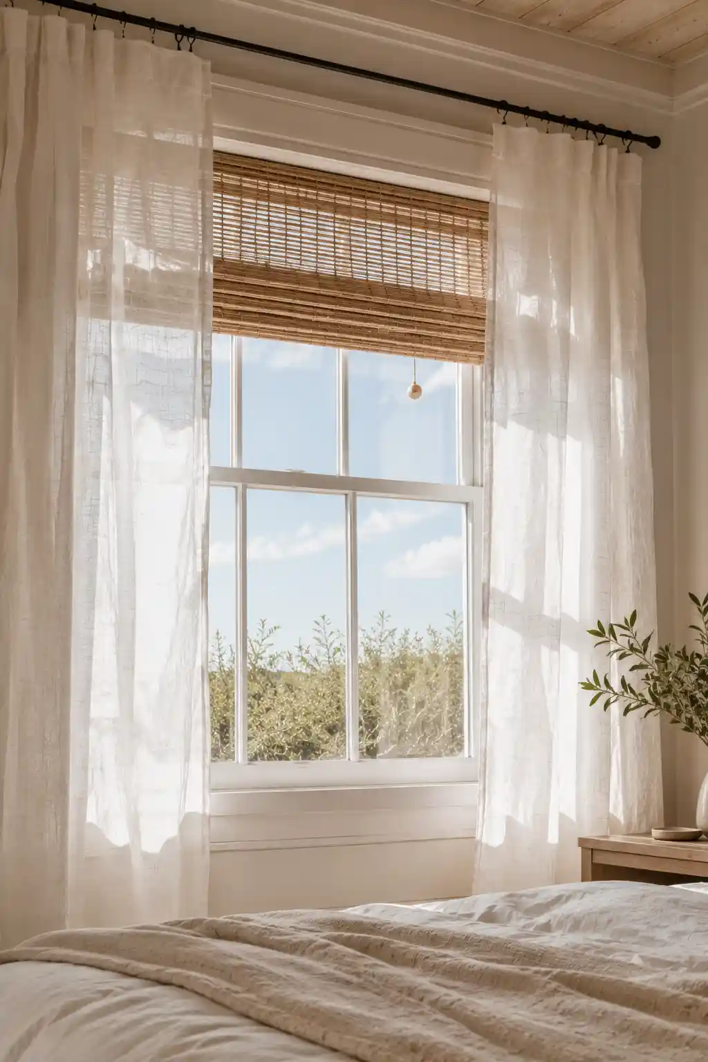 Choose Breezy, Light-Filtering Window Treatments