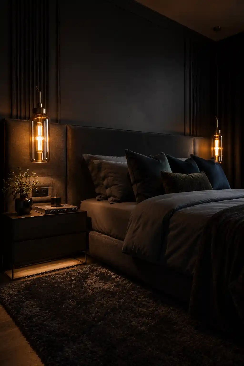 Moody Dark Tones and Intimacy