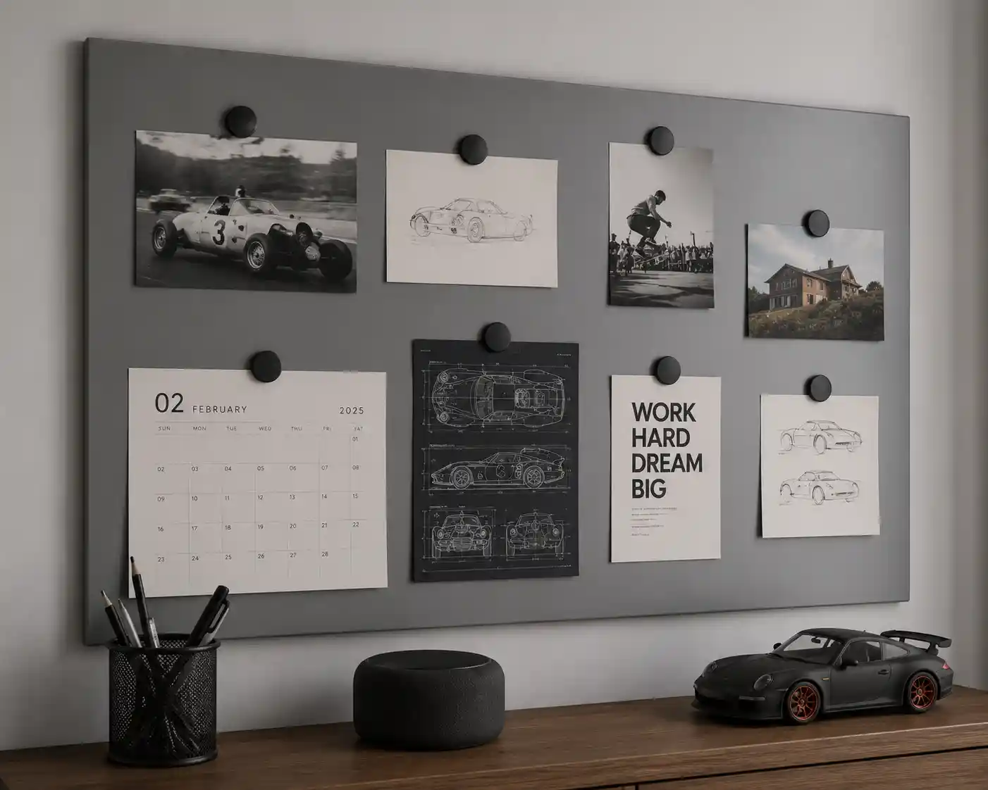 Interactive Magnetic Display Walls